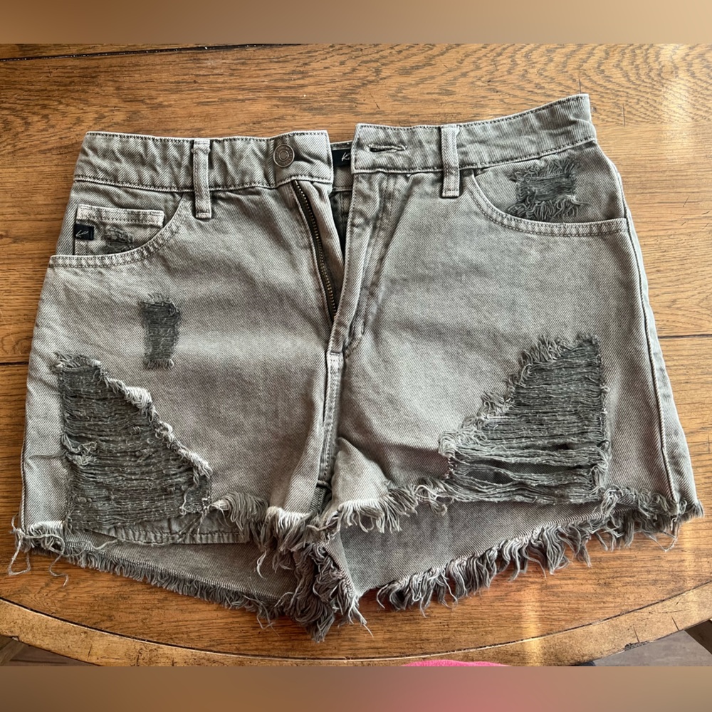 Kancan olive green size medium short